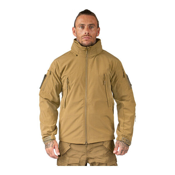 Soft Shell Jacket Tactical Summer Version, coyote - Bild 1