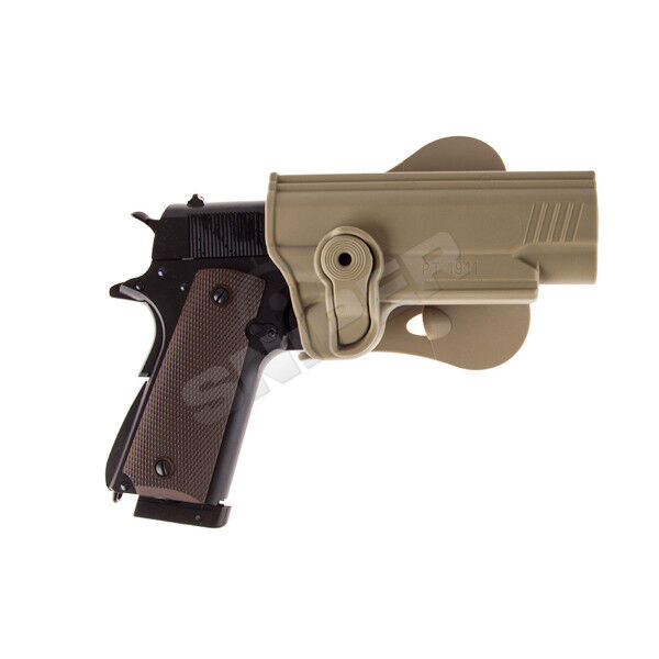Holster für 1911 with/without Rail, Tan - Bild 1