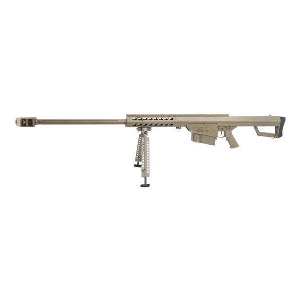 Barrett M82 Sniper Rifle w/ Bipod (S)AEG, Tan - Bild 1