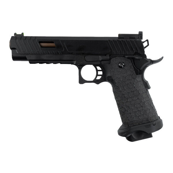 Golden Eagle Tactical Ported Hi-Capa GBB, Black - Bild 1