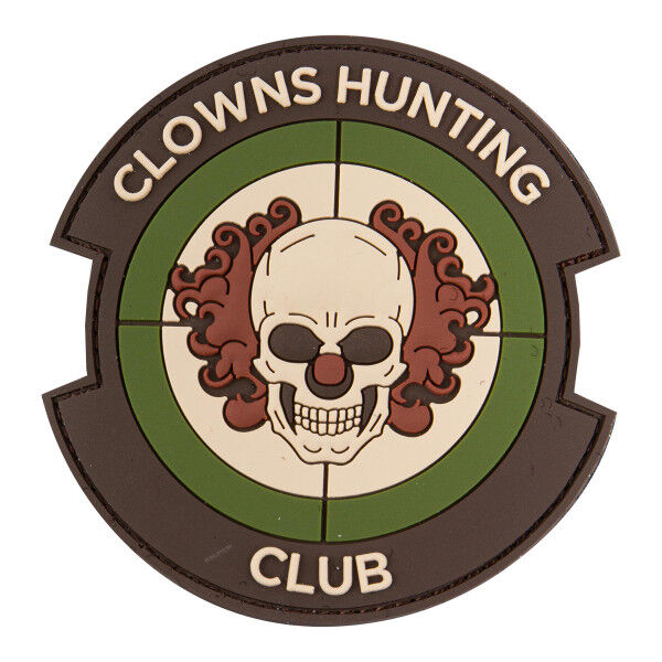 3D PVC Patch Clowns Hunting Club - Bild 1