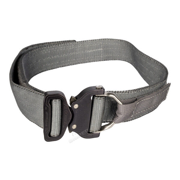 1.75 Cobra Belt mit D-Ring, Wolf Grey - Bild 1