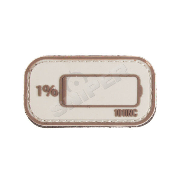 Low Power PVC Patch, sand/brown (B152) - Bild 1