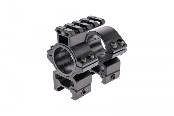25mm High Top Rail Scope Mount, Black - Bild 1