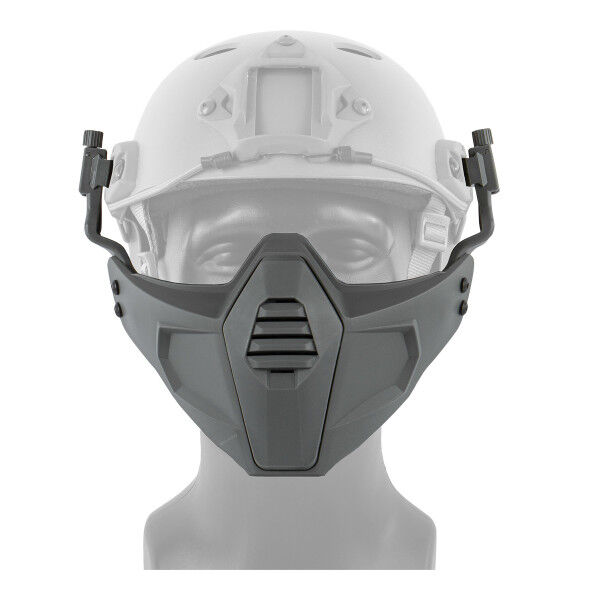 Multi Protective Helm &amp; Neoprene Mask, Gray - Bild 1