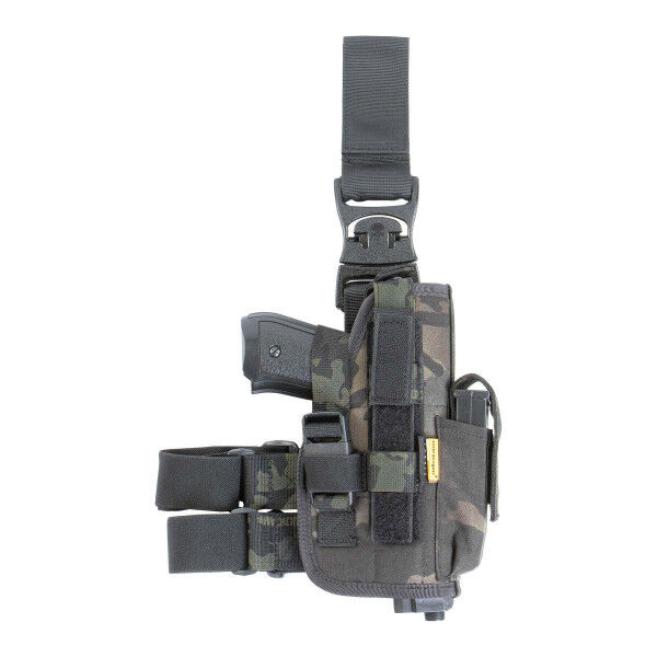 Tactical Pistol Leg Holster, Multicam Black - Bild 1