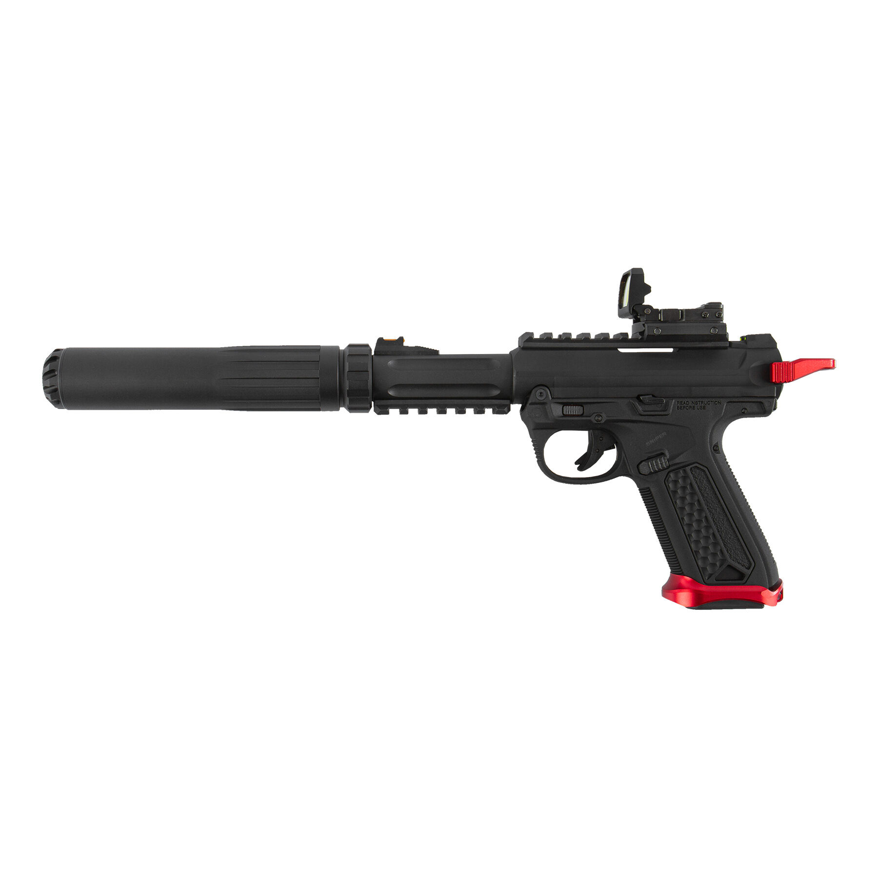 Prep my Airsoft - AAP-01 Assassin, V2 Black & Red | Softair Pistolen Gas ab  18 | Softair Pistolen | SOFTAIRWAFFEN | Sniper Airsoft Supply