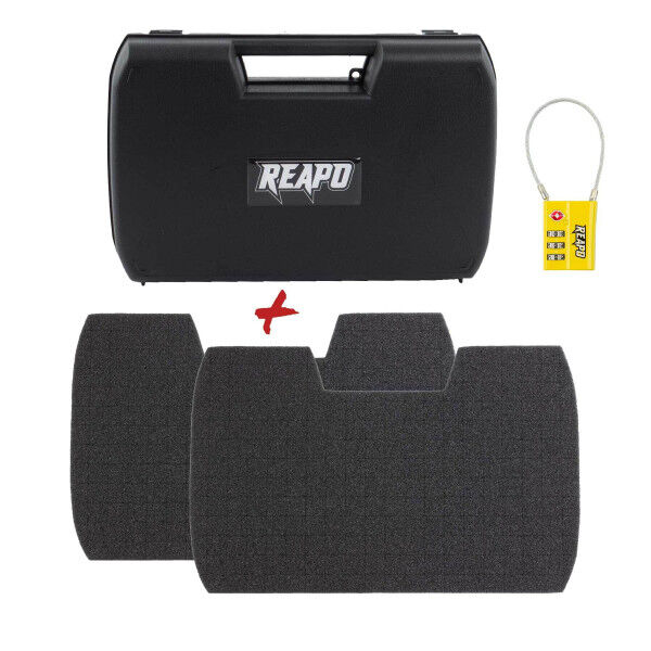 Waffenkoffer Reapo Pistolen Koffer 30x19 cm, soft PnP, Black - Bild 1