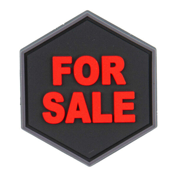 Hexagon 3D PVC Patch For Sale - Bild 1