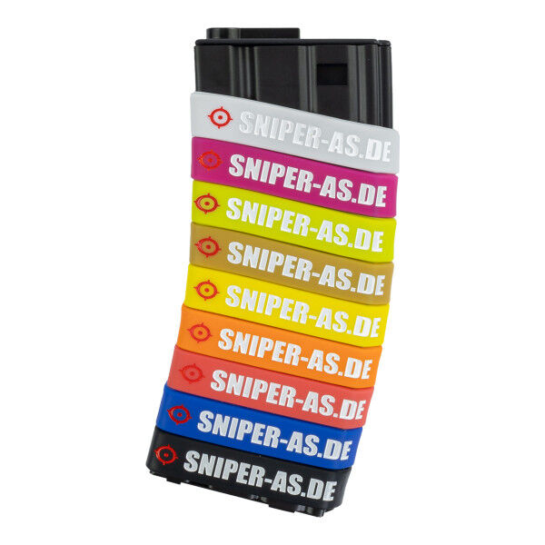 9er Set Sniper AS Magazinbänder, Bracelet - Bild 1
