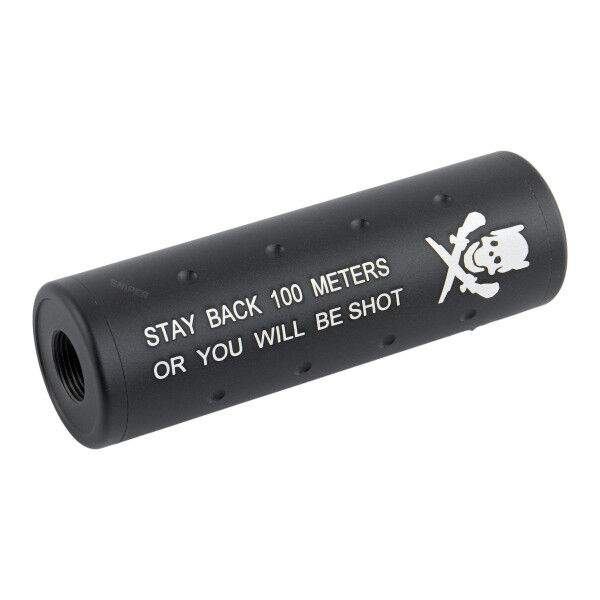 100x30 Stubby Silencer, Black, CW/CCW - Bild 1