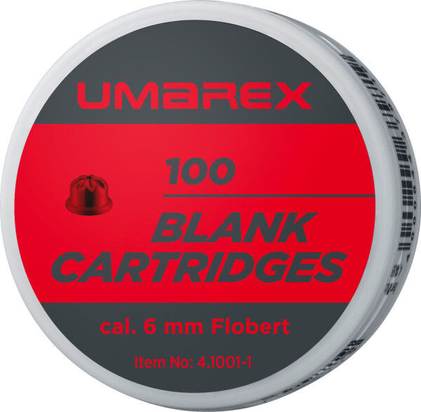 Umarex 6mm Flobert Platzpatronen, 100 Stück - Bild 1