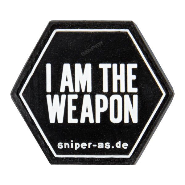 I Am The Weapon 3D Rubber Patch - Bild 1