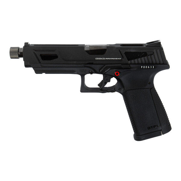 GTP 9 MS GBB, Softair Pistole, Black - Bild 1