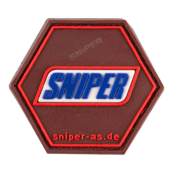 Sniper 3D Rubber Patch, Brown - Bild 1