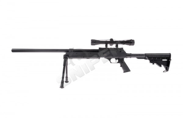 Tango T96 Spring Sniper Rifle Set, Black - Bild 1