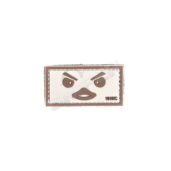 Duckface PVC Patch, sand (B117) - Bild 1