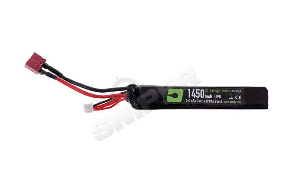 Deans Plug 11,1V, 1450mAh 30C Lipo Stick Type Akku - Bild 1