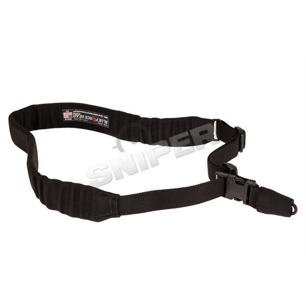 Padded Bungee One Point Snap Hook Sling, Black - Bild 1