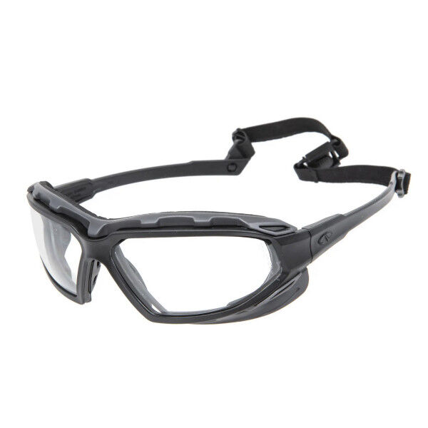 Pyramex Highlander Clear Safety Glasses, Grey - Bild 1