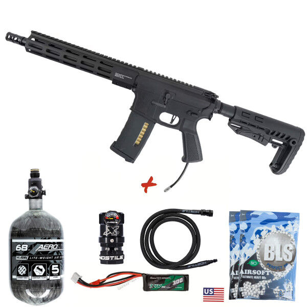 HPA Deal #4 - MTW Billet 10&quot; Tactical Inferno Edition Gen. 3 HPA, Black - Bild 1