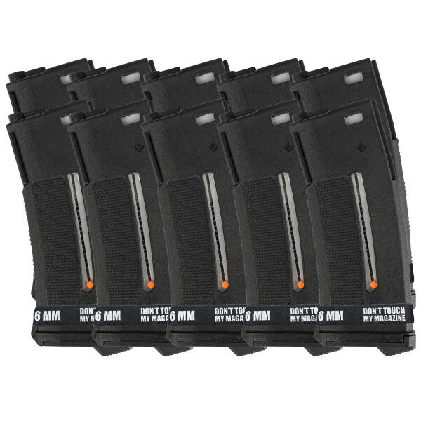 PTS EPM1-RX Enhanced Magazin für M4 250rds, Black, 10er-Set - Bild 1