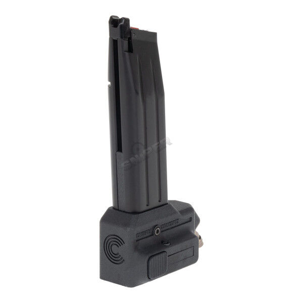 HPA Ready M4 US Mag Adapter + Hi-Capa Magazin, Black - Bild 1