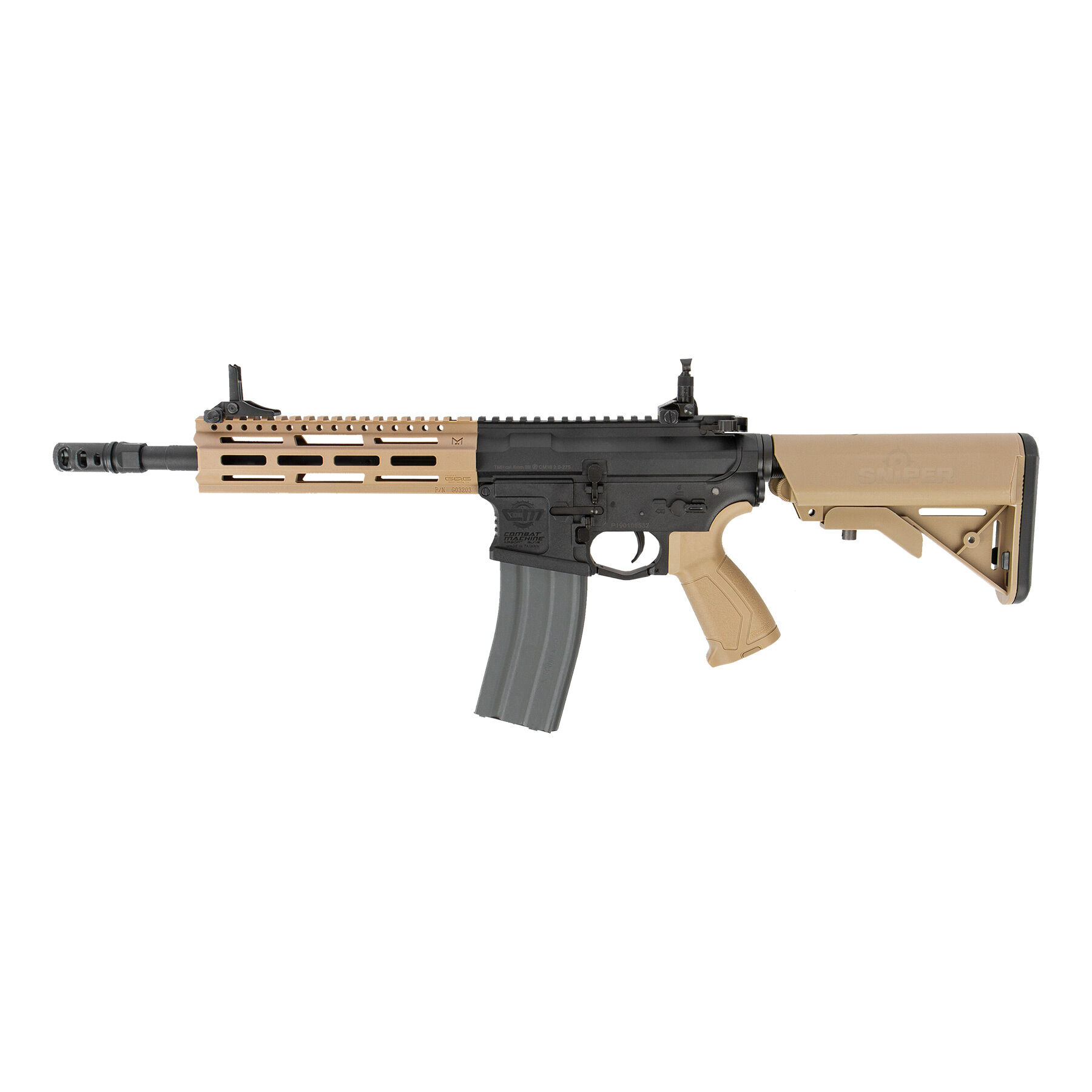 CM16 Raider 2.0 Tan, (S)AEG | Softair elektrisch ab 18 | Softairgewehre |  SOFTAIRWAFFEN | Sniper Airsoft Supply