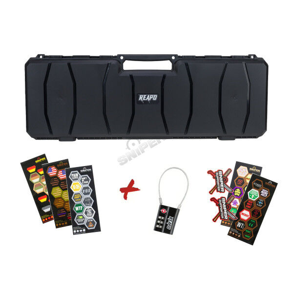 Kofferset - Reapo PnP Waffenkoffer 100x35cm, Black - Bild 1