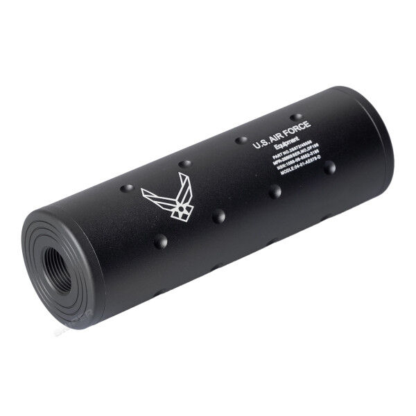 U.S. Air Force Short Silencer, Black - Bild 1