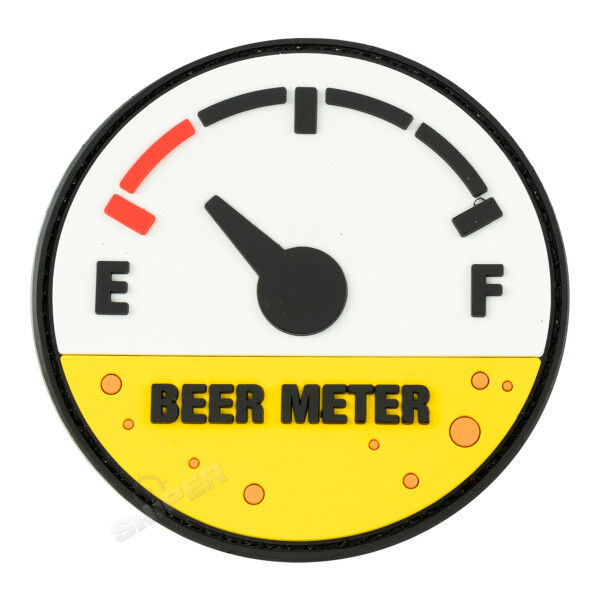 Patch 3D PVC Beer Meter - Bild 1