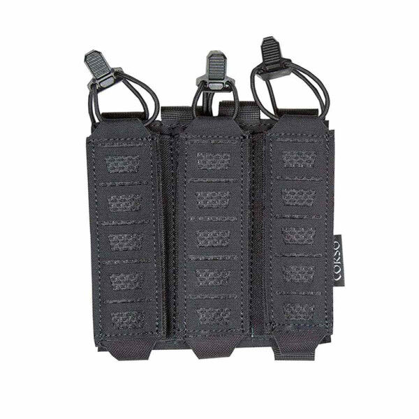 Corso Tactical Triple Mag-Pouch Dagger für MP5/MP7, Black - Bild 1