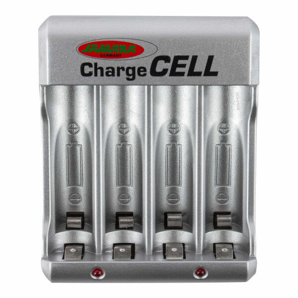Ladegerät Charge Cell inkl. 4x AA 1,2V Batterien - Bild 1