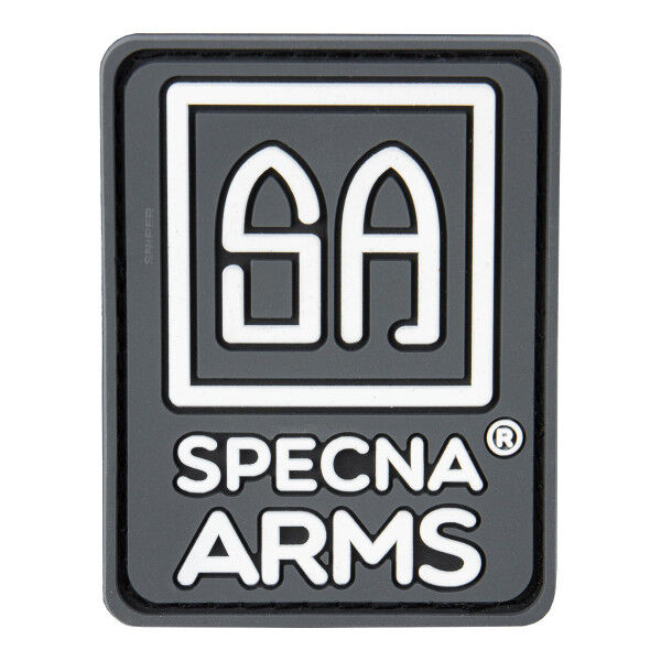 Specna Arms 3D PVC Patch, Grey, 65 mm x 50 mm - Bild 1