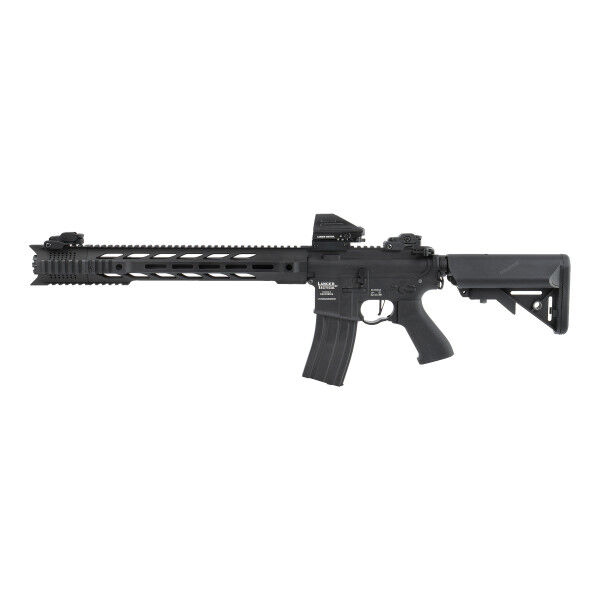 Interceptor Hybrid 10&quot; (S)AEG w/ Reflex Sight, Black - Bild 1