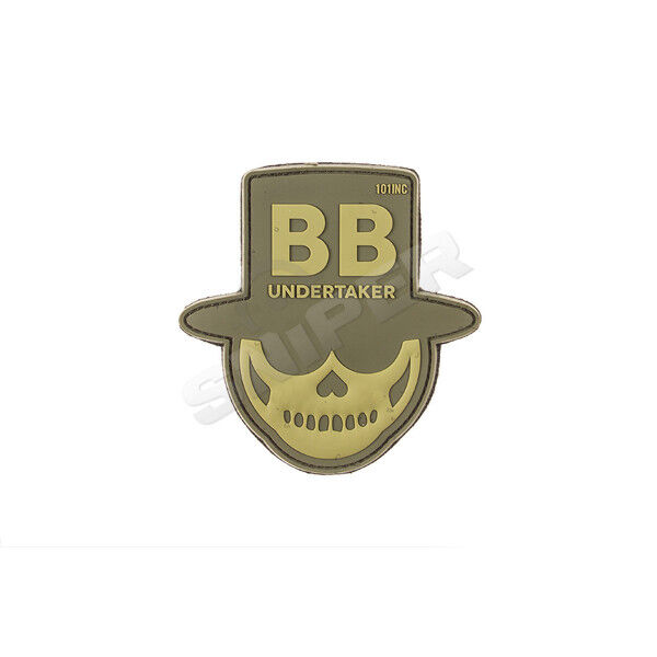 BB Undertaker PVC Patch, tan (B37) - Bild 1