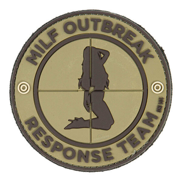 Milf Outbreak Patch PVC, coyote - Bild 1