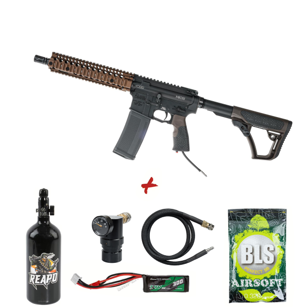 HPA Deal #1 - Wolverine MTW Daniel Defense MK18 RIS II Milspec HPA, Dualtone - Bild 1