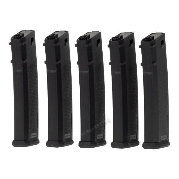 Specna M4 S-Mag Midcap 120rds 5er-Set, Black - Bild 1