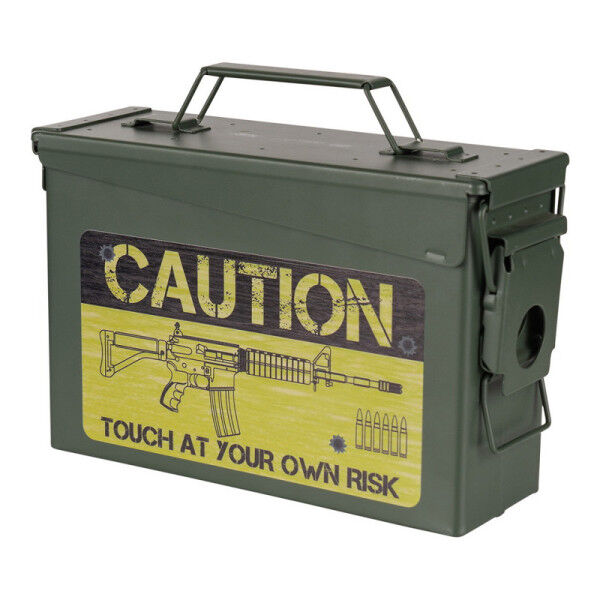 Cal. 30mm Ammo Box, Caution Risk - Bild 1