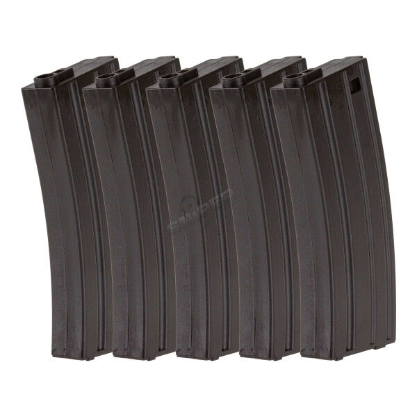 M4 Mid Cap Magazin Kunststoff, 5er Pack - Bild 1