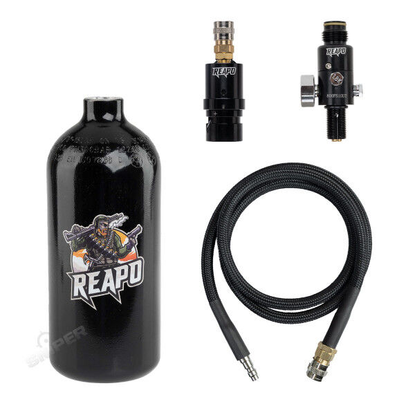 Reapo Twister MR Regulator Gen.2 Complete HPA Set Black, US Top Version - Bild 1