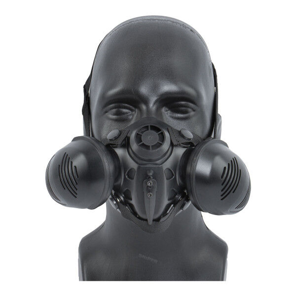 Respirator Face Mask, Black - Bild 1