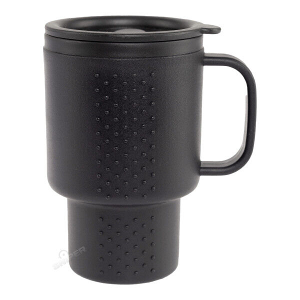 Thermo-Travel Kaffeebecher, Black - Bild 1