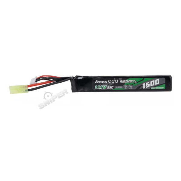 Tamiya 11,1V 1500mAh 25C LiPo-Akku, 1 Stick - Bild 1