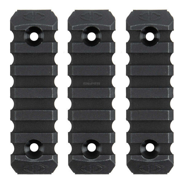 Silverback Additional Short Rails für SRS Rifles, 3pcs, Black - Bild 1