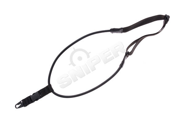 Elastic Single Point Gun Sling, Black - Bild 1