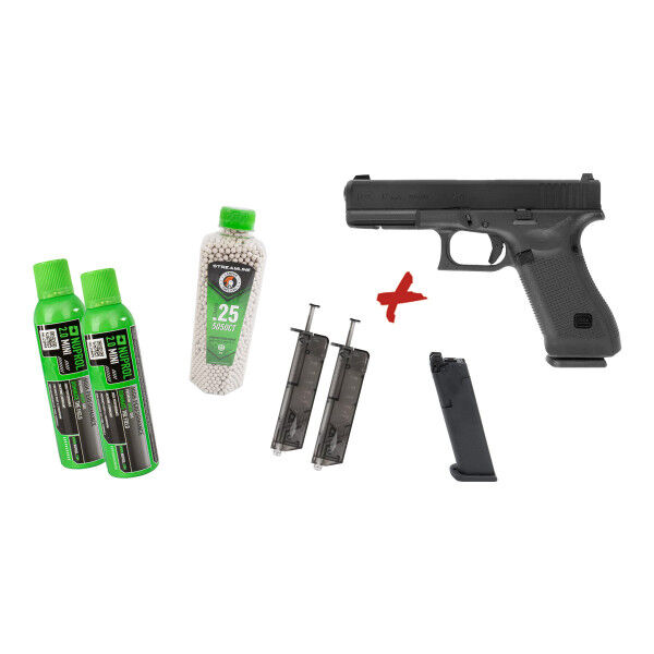 Bundle Deal #2 - Glock 17 Gen 5 GBB Softair Pistole - Bild 1