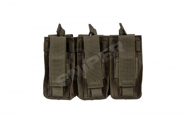 Triple M4 Kangaroo Mag Pouch, OD Green - Bild 1