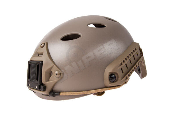 PJ Fast Helmet Dark Earth, L/XL - Bild 1